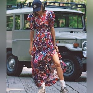 NEW for love and lemons Cassandra Maxi Dress